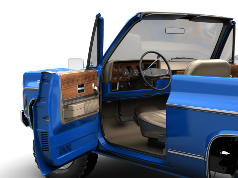 Generic Convertible SUV 12 Model 3D