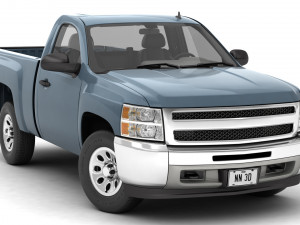 Generic pickup truck 13 Modelo 3D