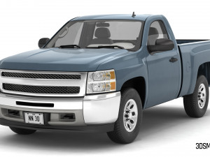 Generic pickup truck 13 Modelo 3D
