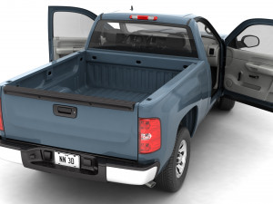 Generic pickup truck 13 Modelo 3D
