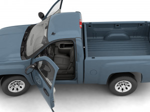 Generic pickup truck 13 Modelo 3D