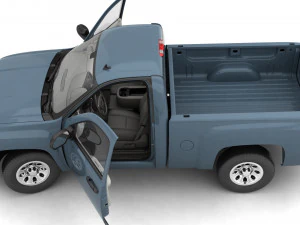 Generic pickup truck 13 3D Model