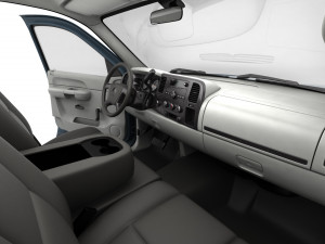 Generic pickup truck 13 Modelo 3D