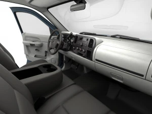 Generic pickup truck 13 3D Model