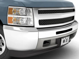 Generic pickup truck 13 3D Model
