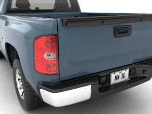 Generic pickup truck 13 3D Model