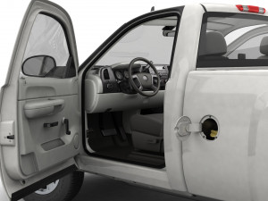 Generic hd pickup truck 15 3D 模型