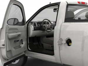 Generic hd pickup truck 15 3D Model