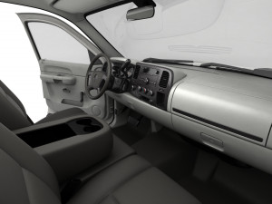 Generic hd pickup truck 15 3D 模型