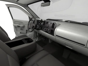 Generic hd pickup truck 15 3D Model