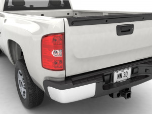 Generic hd pickup truck 15 3D 模型