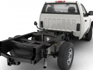 Generic hd pickup truck 15 3D Model