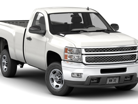 Generic hd pickup truck 15 3D 模型