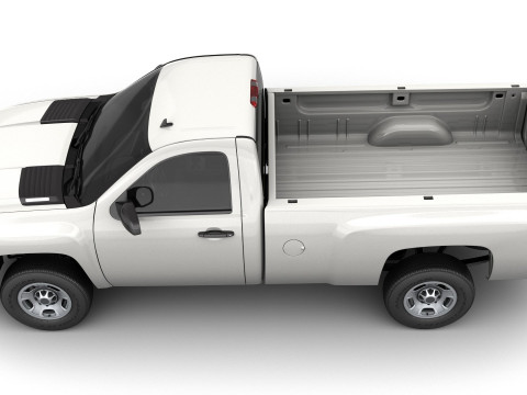 Generic hd pickup truck 15 3D 模型