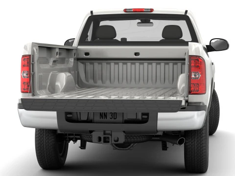 Generic hd pickup truck 15 3D Model