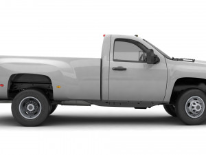 Generic dually pickup truck 16 3D 모델