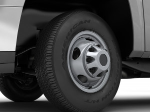 Generic dually pickup truck 16 3D 모델