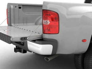 Generic dually pickup truck 16 3D Model