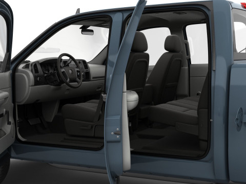 Generic crew cab pickup truck 17 3D Model