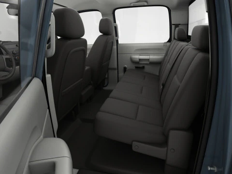 Generic crew cab pickup truck 17 3D Model