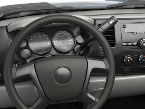 Generic crew cab pickup truck 17 3D Model