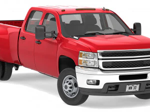 Doppio camioncino generico 18 Modello 3D