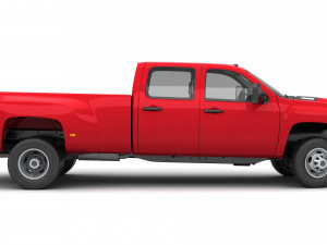 Generic dually pickup truck 18 Modello 3D