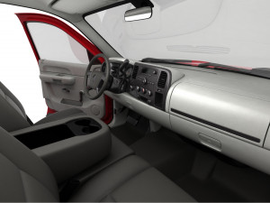Generic dually pickup truck 18 Modello 3D