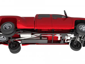 Doppio camioncino generico 18 Modello 3D