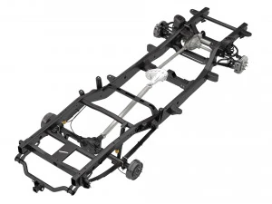 pickup truck chassis 4wd ifs 3D Model