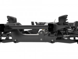 pickup truck chassis 4wd ifs 3D Модель
