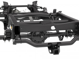 pickup truck chassis 4wd ifs 3D Модель