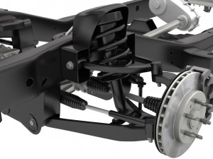 pickup truck chassis 4wd ifs 3D Модель