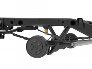 pickup truck chassis 4wd ifs 3D Модель