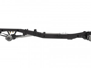 dually pickup truck chassis 4wd ifs Model 3D