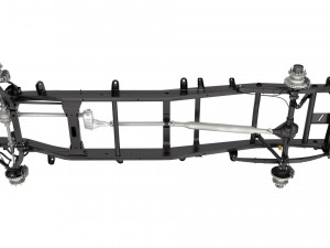 dually pickup truck chassis 4wd ifs Model 3D