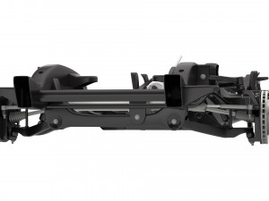 dually pickup truck chassis 4wd ifs Model 3D