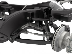 dually pickup truck chassis 4wd ifs Model 3D