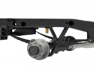 dually pickup truck chassis 4wd ifs Model 3D