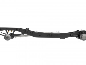 hd pickup truck chassis 4wd ifs Modelo 3D