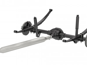 heavy duty axle and driveshaft Modello 3D