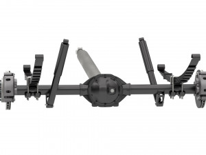 heavy duty axle and driveshaft Modello 3D