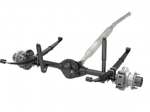 двухосный и карданный вал 3D Модель