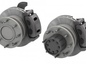 dually truck brake Modelo 3D