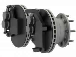 dually truck brake Modelo 3D