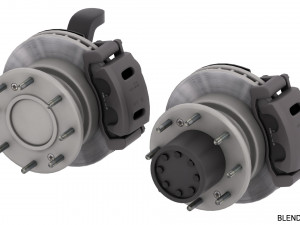 dually truck brake Modelo 3D