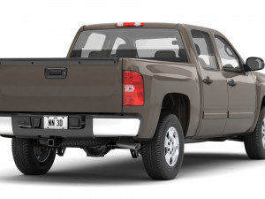 GENERIC PICKUP TRUCK 19 3D Модель