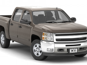 GENERIC PICKUP TRUCK 19 3D Модель