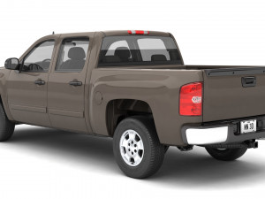 GENERIC PICKUP TRUCK 19 3D Модель