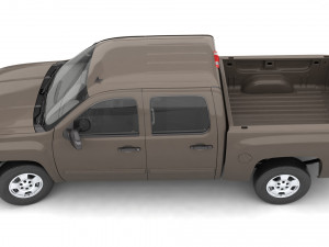 GENERIC PICKUP TRUCK 19 3D Модель